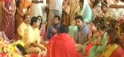 Aishwaryas Baby Shower Ceremony