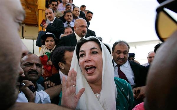 Benazir Bhutto assassinated