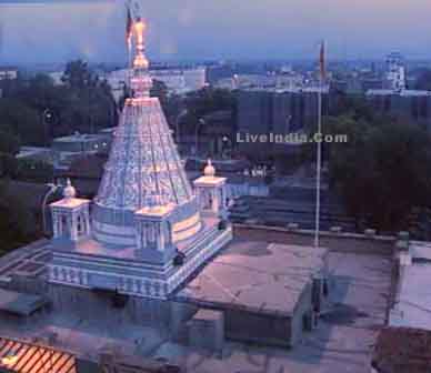 Top view of Samadhi Mandir