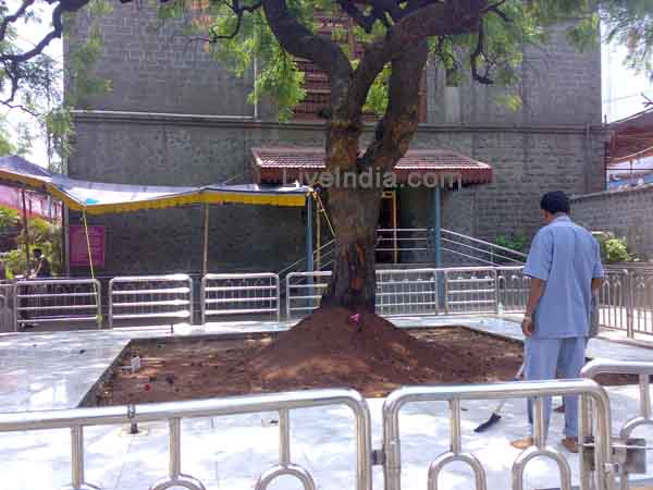 The Gurusthan tample that was placed here no longer exists